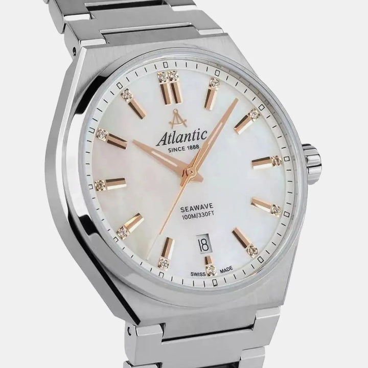 Atlantic Seawave 39365.41.01R White Dial Women&