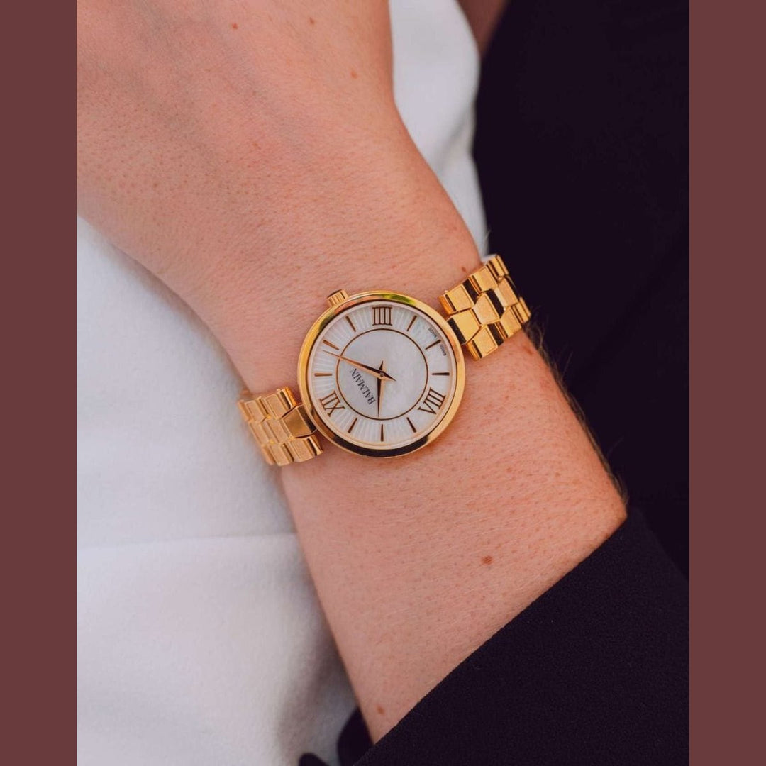Balmain Sedirea B4830.33.82 White Mother of Pearl Dial Women&