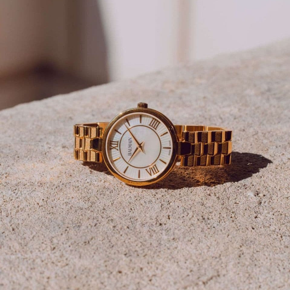 Balmain Sedirea B4830.33.82 White Mother of Pearl Dial Women&