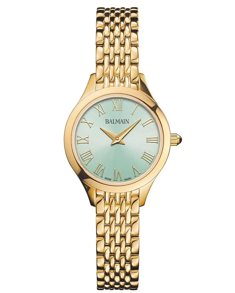 Balmain Balmain de Balmain B49303372 Mint Green Dial Women&