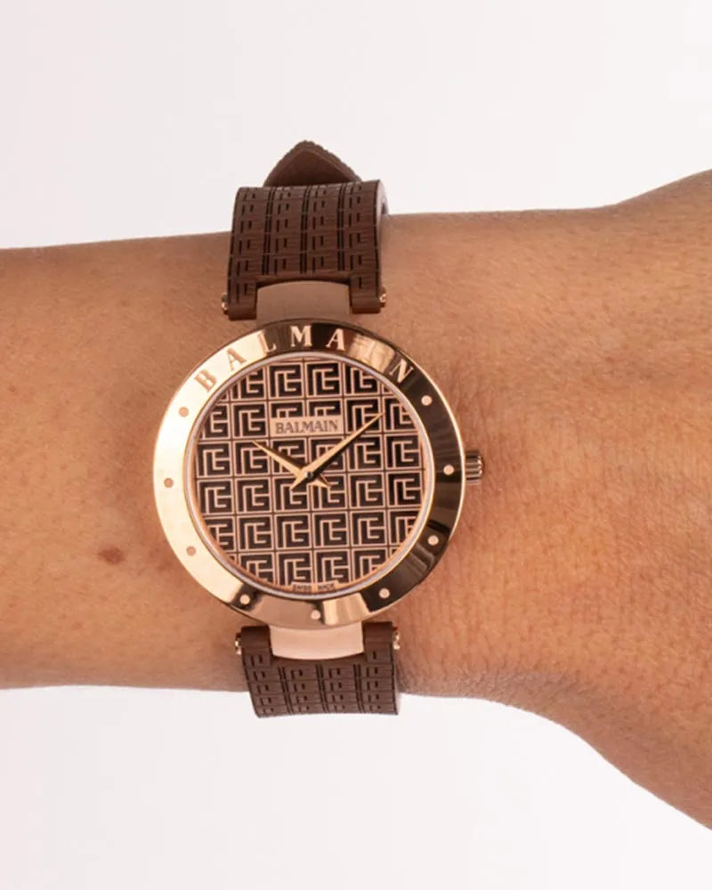 Balmain Balmainia B42595247 Pink Gold Dial Women&