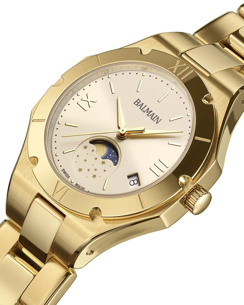 Balmain Be Balmain B45903332 Light Brown Dial Women&