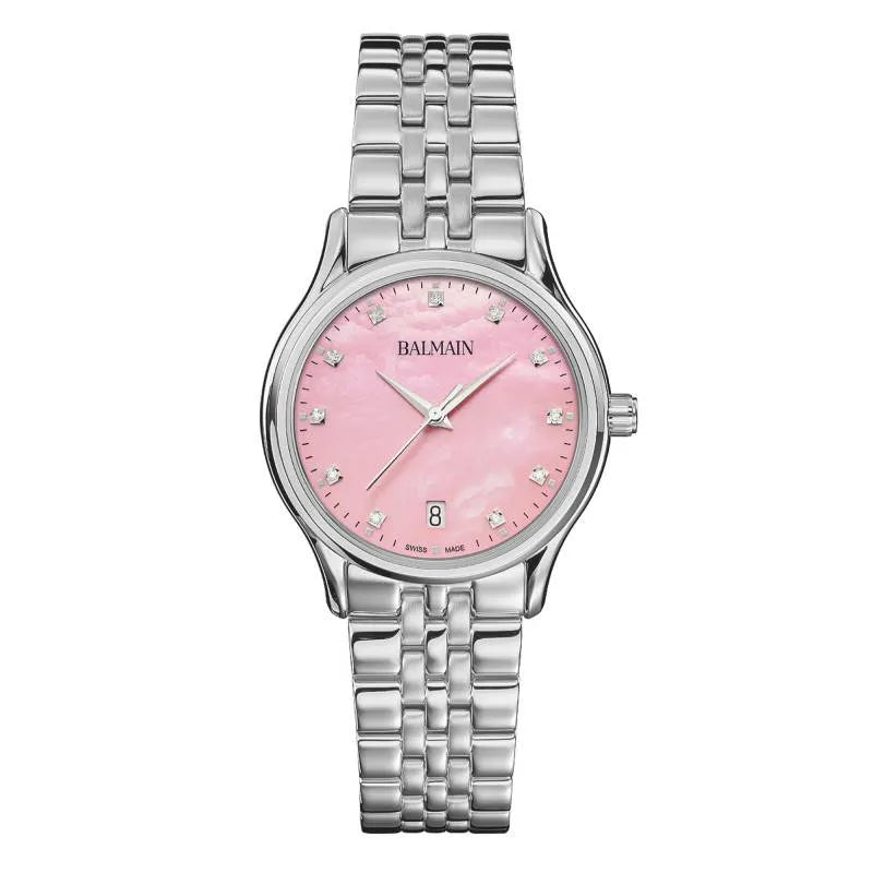 Balmain Beleganza B83513346 Pink Dial Women&