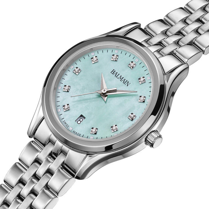 Balmain Beleganza B83413376 Blue Dial Women&