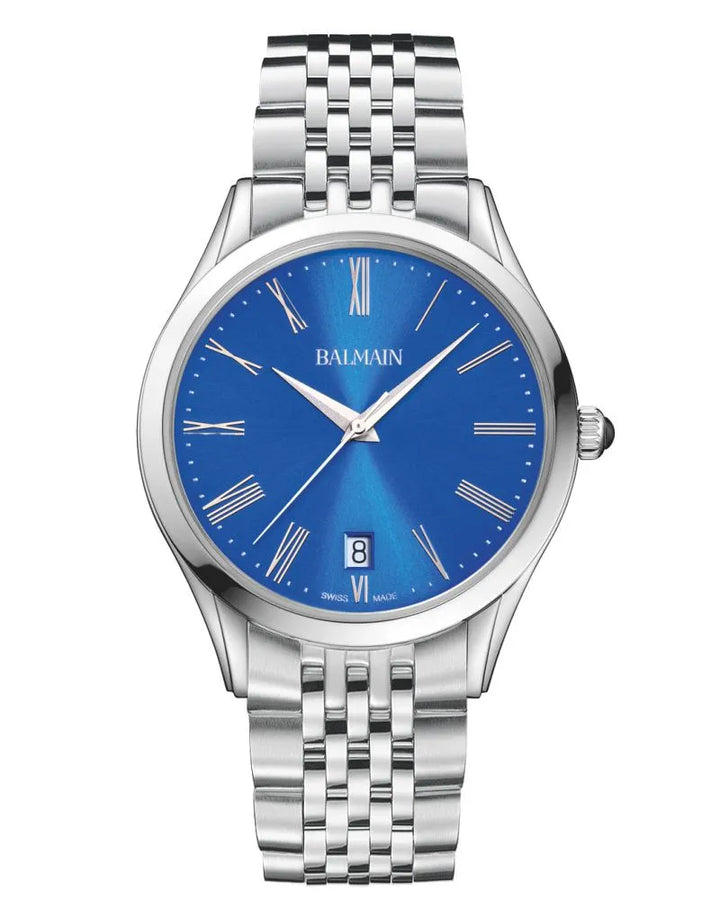 Balmain Classic R B41013190 Blue Dial Men&