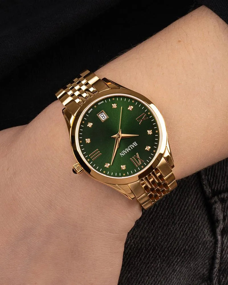 Balmain Classic R B43103175 Green Dial Women&
