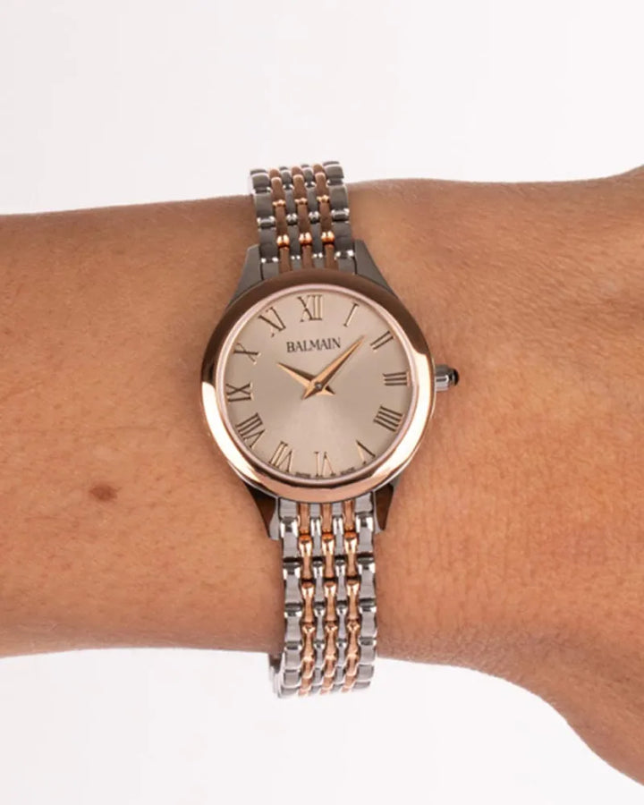 Balmain de Balmain B49383352 Light Brown Dial Women&