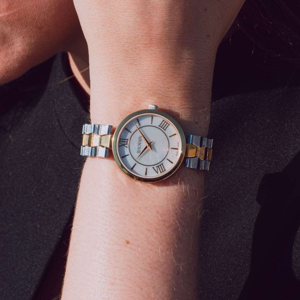 Balmain Sedirea B4832.39.82 White Mother of Pearl Dial Women&