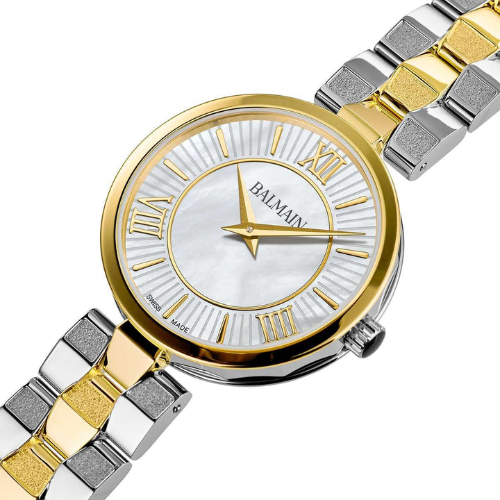 Balmain Sedirea B4832.39.82 White Mother of Pearl Dial Women&