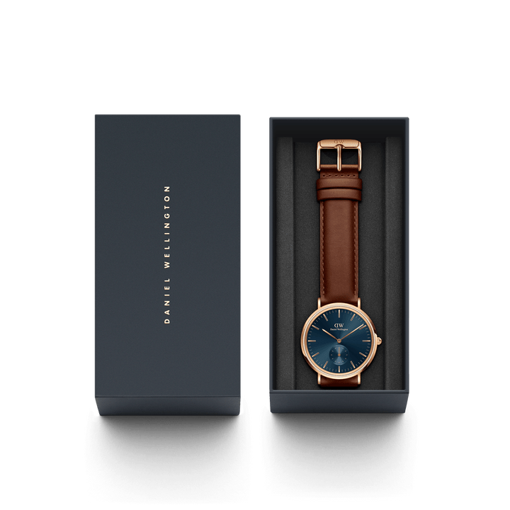 Stylish Classic Multi-Eye St Mawes Rose Gold Watch