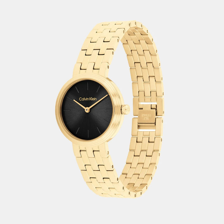 Calvin Klein 25100187 Black Dial Women&