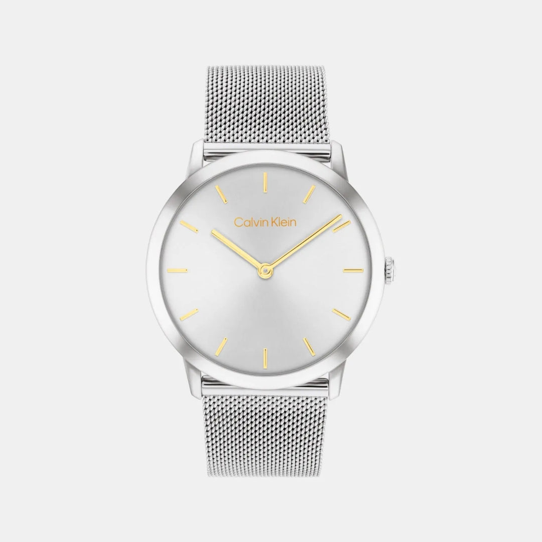 Calvin Klein 25300001 Silver Dial Unisex Watch