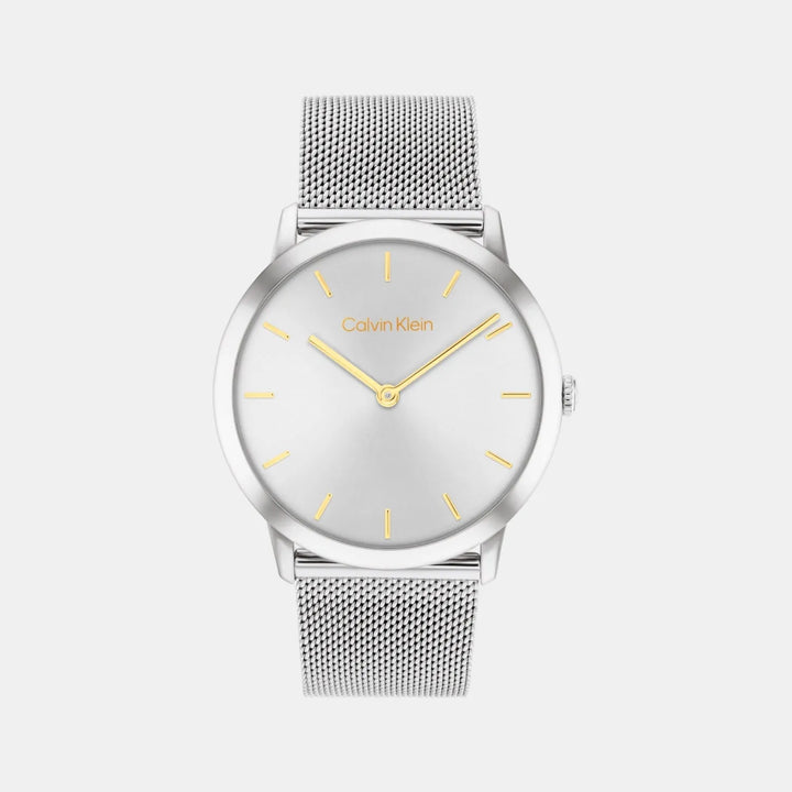 Calvin Klein 25300001 Silver Dial Unisex Watch