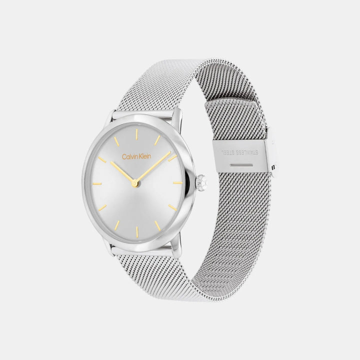 Calvin Klein 25300001 Silver Dial Unisex Watch