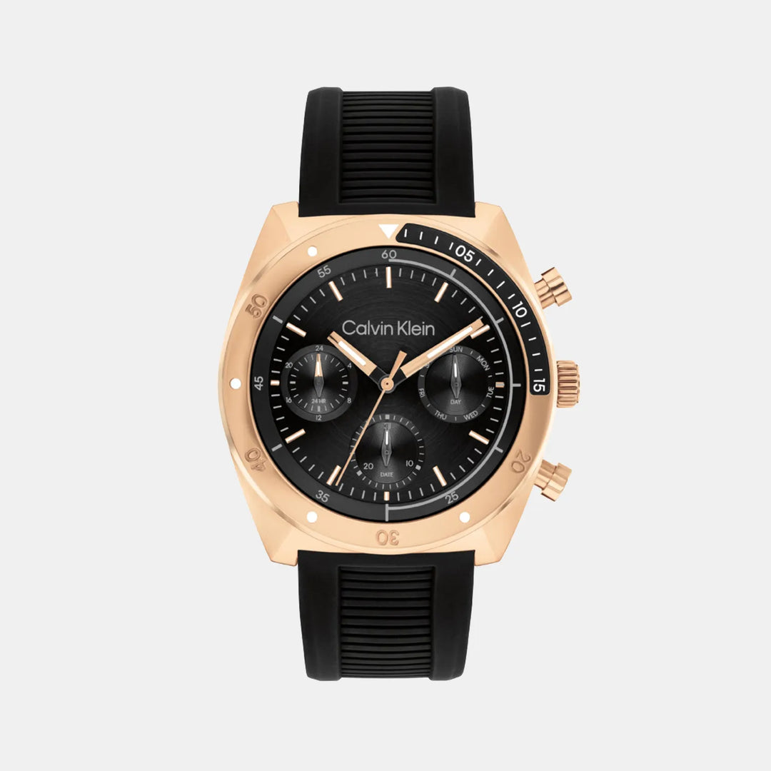 Calvin Klein Ck Flex 25200480 Multi-Function Black Dial Men&
