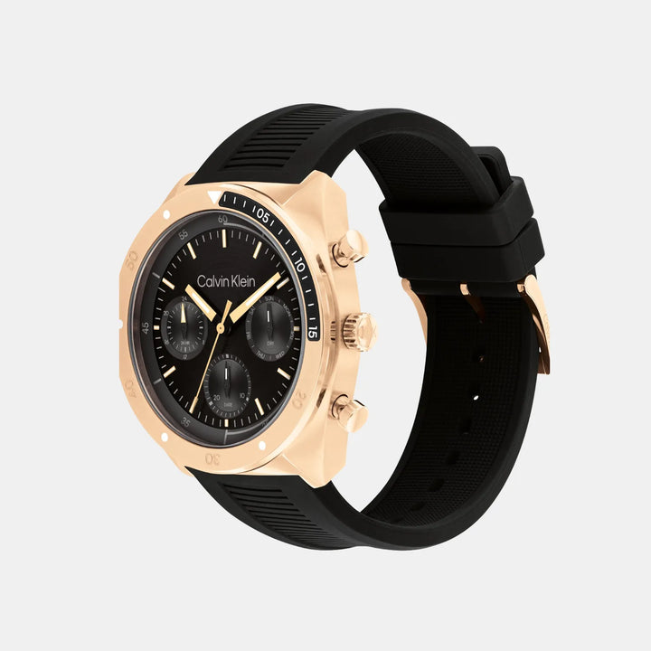 Calvin Klein Ck Flex 25200480 Multi-Function Black Dial Men&
