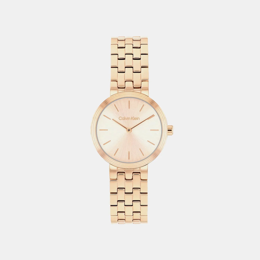 Calvin Klein Forme 25100185 Gold Dial Women&