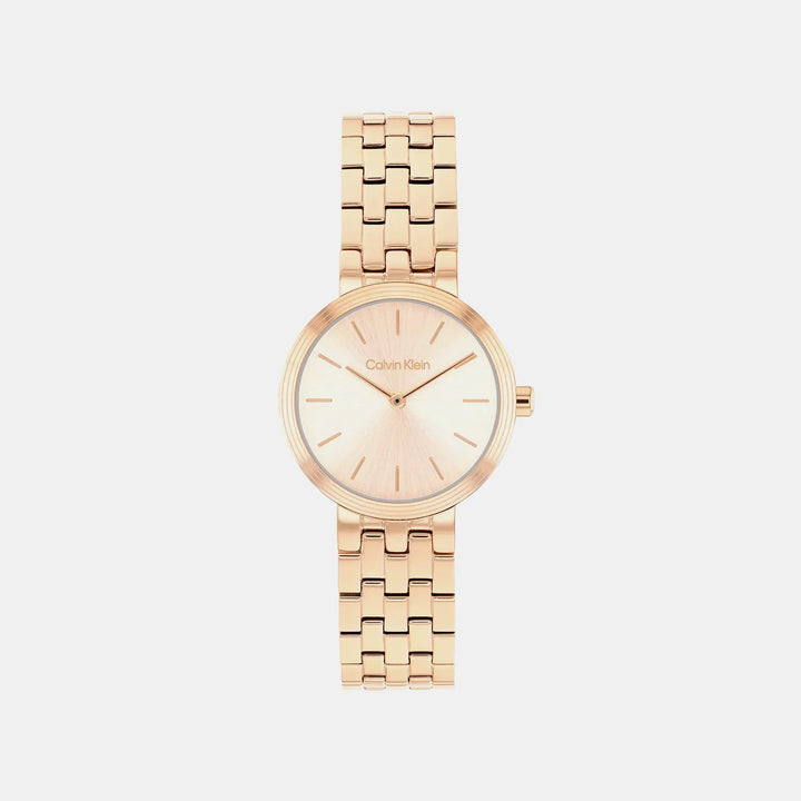 Calvin Klein Forme 25100185 Gold Dial Women&