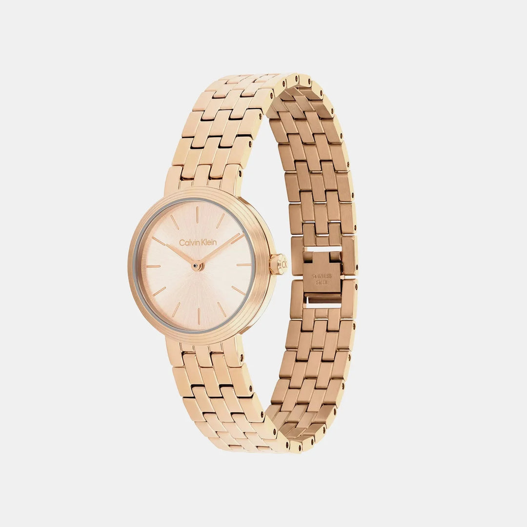 Calvin Klein Forme 25100185 Gold Dial Women&