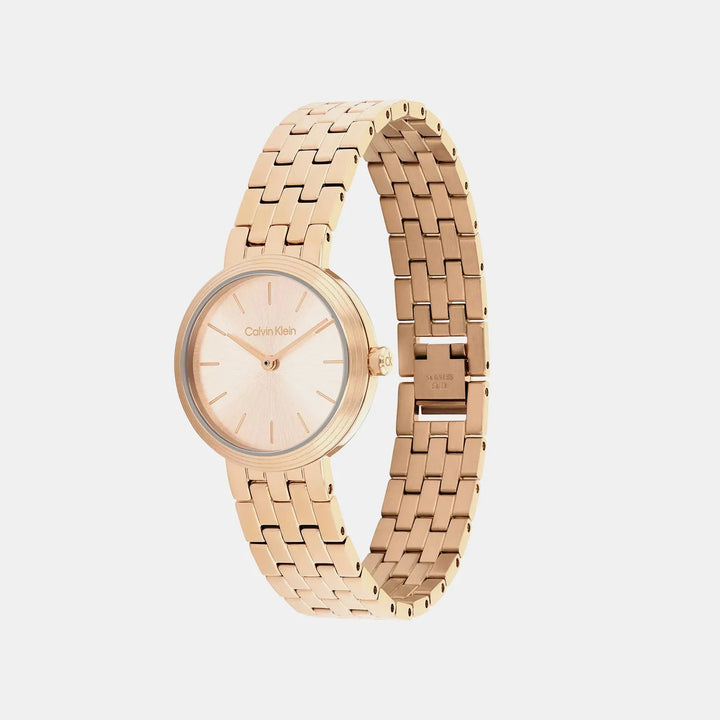 Calvin Klein Forme 25100185 Gold Dial Women&