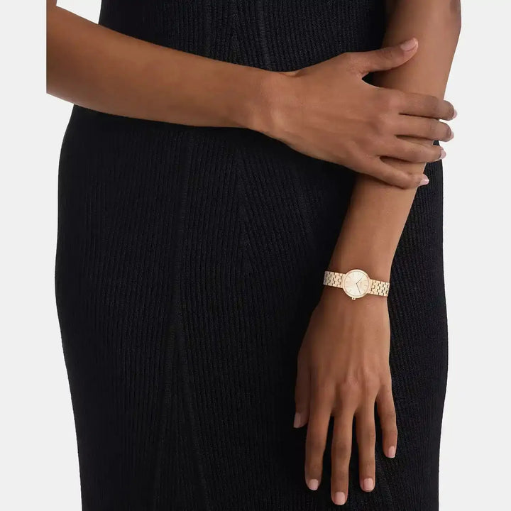 Calvin Klein Forme 25100185 Gold Dial Women&