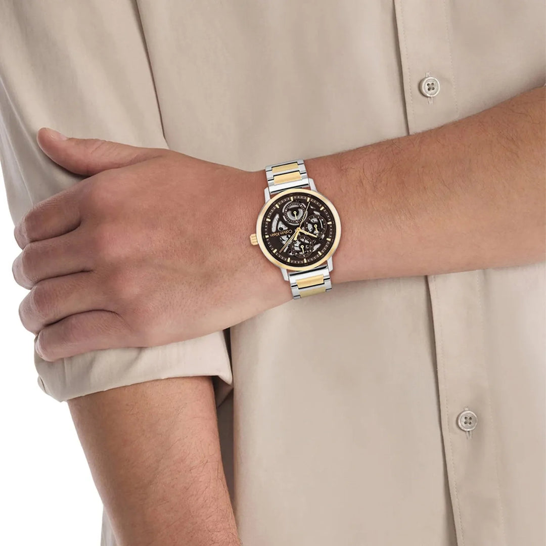 Calvin Klein Gauge 25200564 Quartz Multi-Function Brown Dial Men&