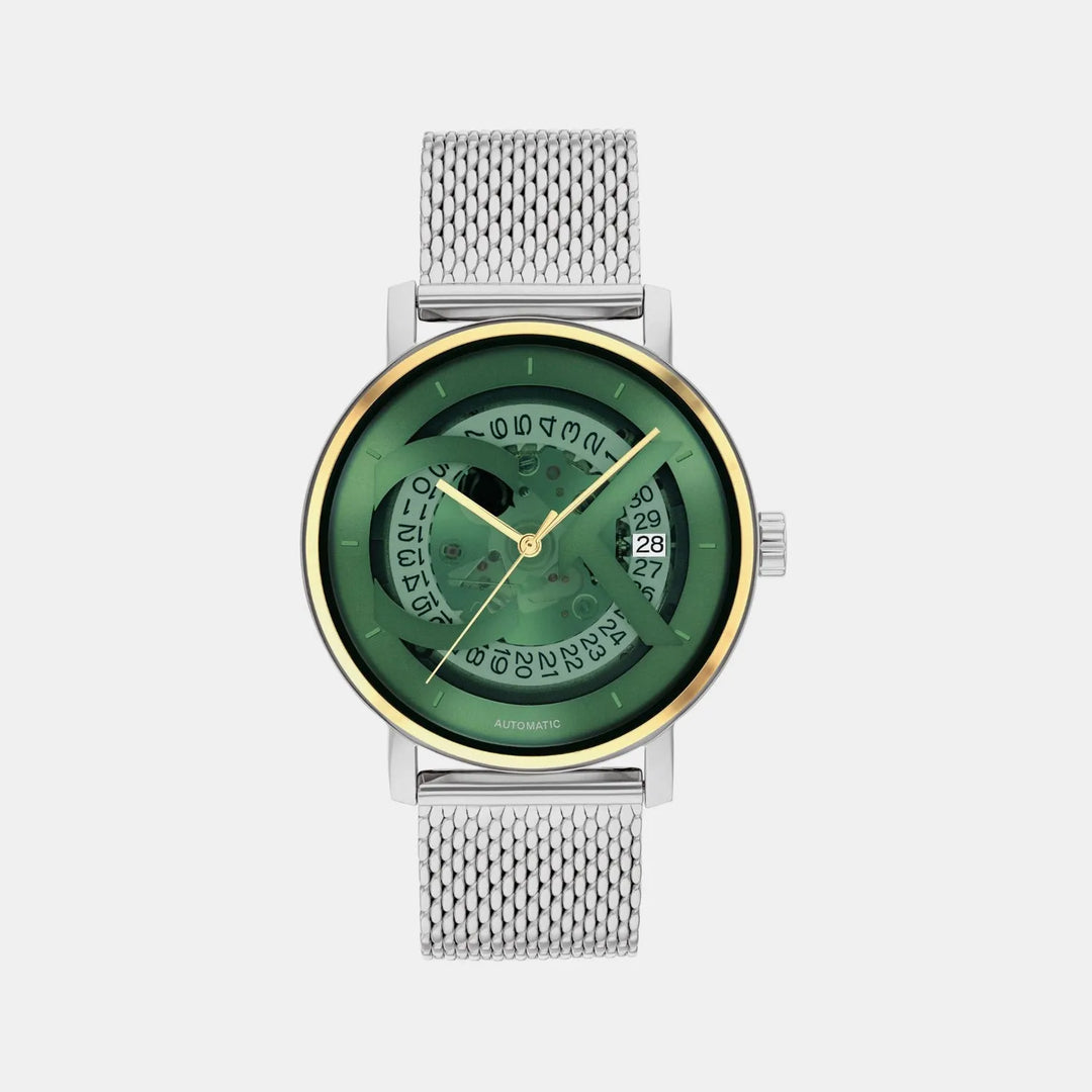 Calvin Klein Iconic Automatic Green Dial Men&