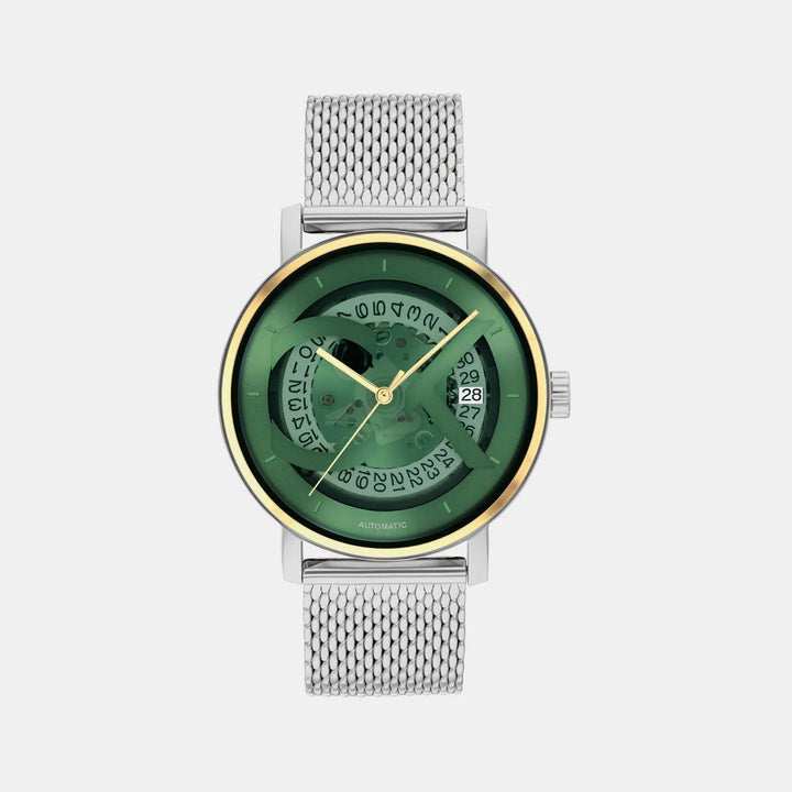 Calvin Klein Iconic Automatic Green Dial Men&