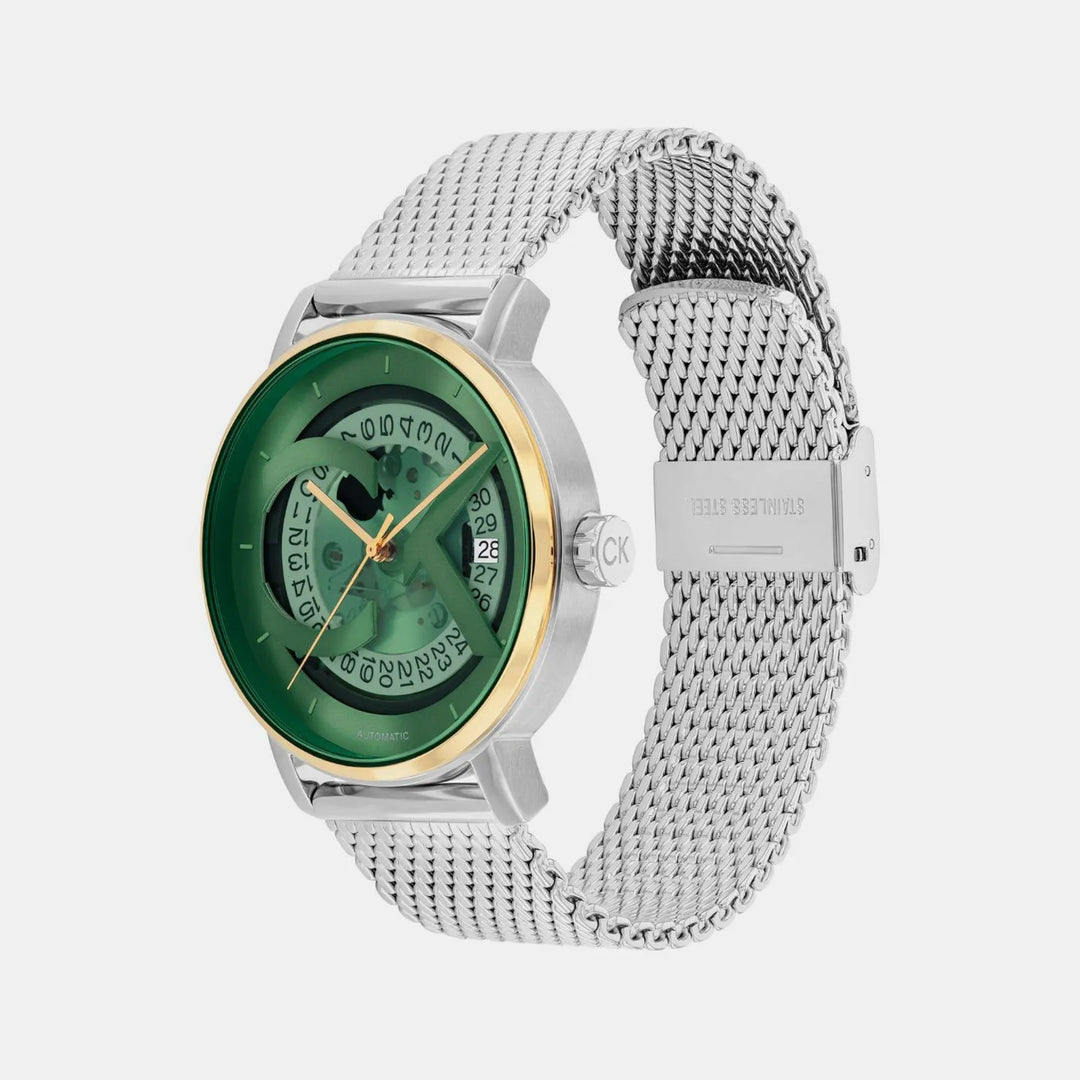 Calvin Klein Iconic Automatic Green Dial Men&