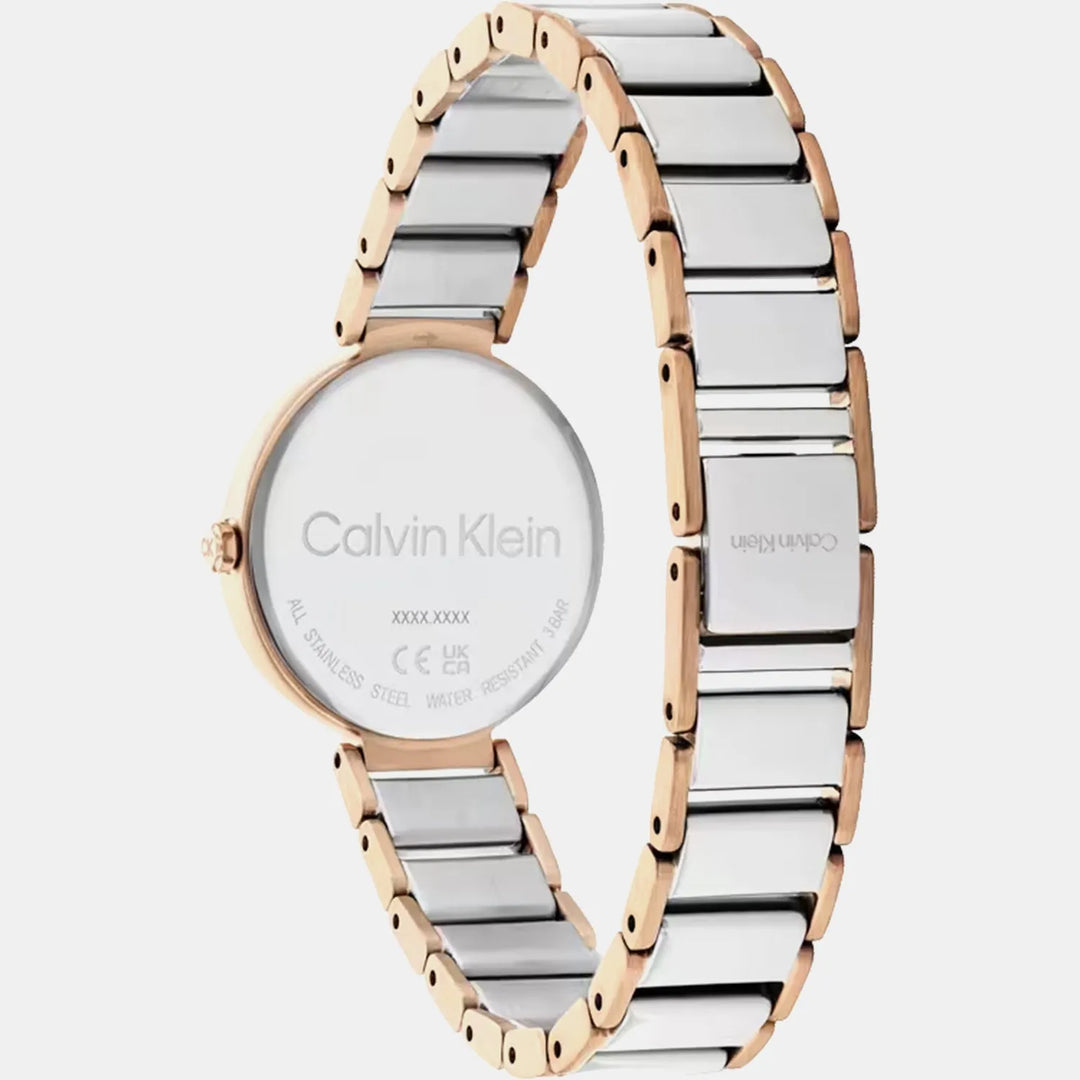 Calvin Klein Minimalistic T Bar 25200139 Silver Dial Women&