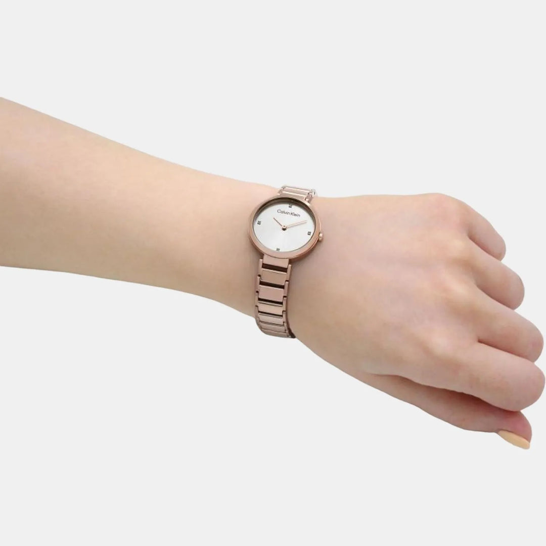 Calvin Klein Minimalistic T Bar 25200140 Grey Dial Women&