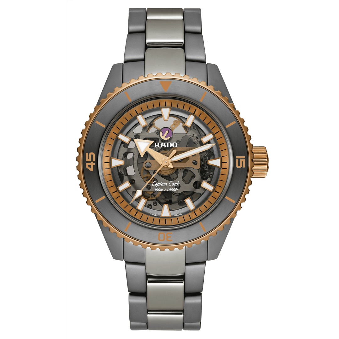 Rado Captain Cook High-Tech Ceramic Skeleton R32148162