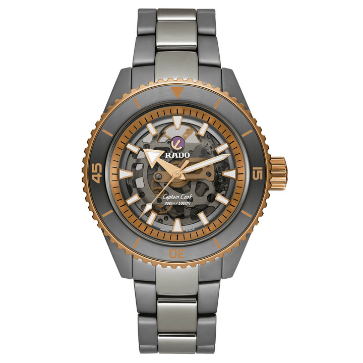 Rado Captain Cook High-Tech Ceramic Skeleton R32148162