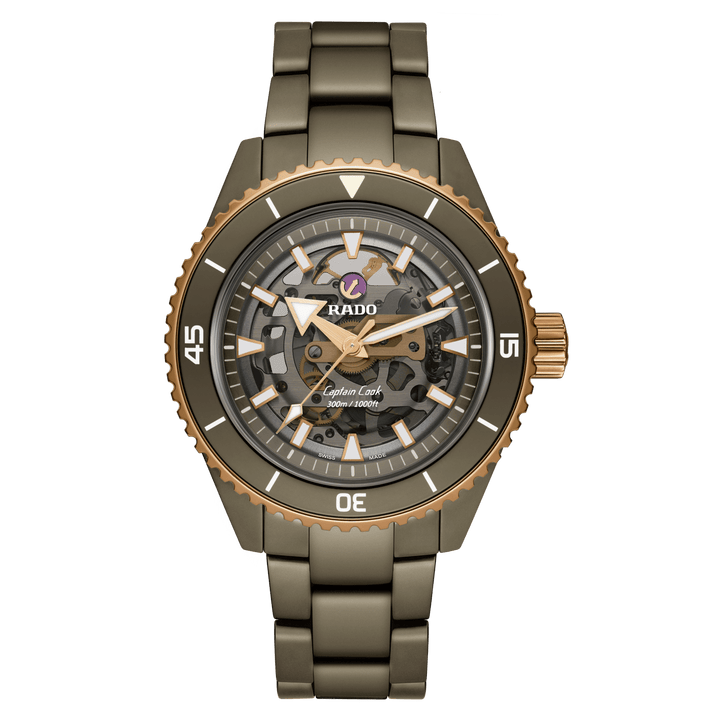 Rado Captain Cook High-Tech Ceramic Skeleton R32150162