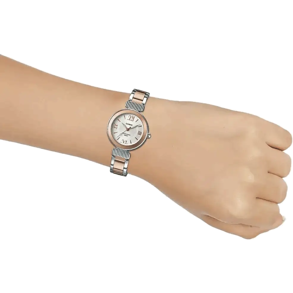 Casio A1137 LTP-E405BPG-7AVDF Enticer Ladies