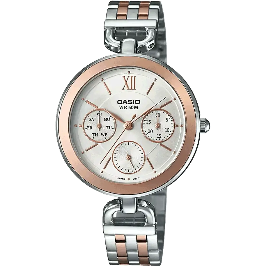 Casio A1141 LTP-E406BPG-7AVDF Enticer Ladies