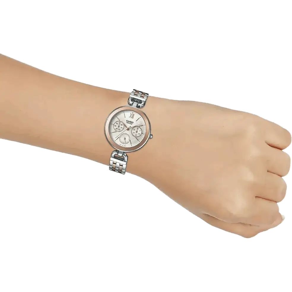 Casio A1141 LTP-E406BPG-7AVDF Enticer Ladies