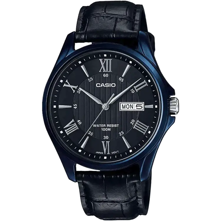 Casio A1222 MTP-1384BUL-1AVDF Enticer Men
