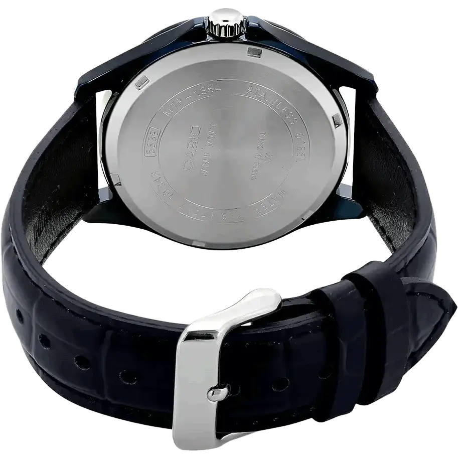 Casio A1222 MTP-1384BUL-1AVDF Enticer Men