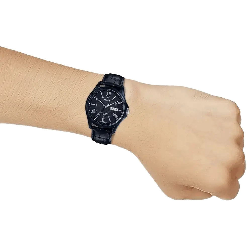 Casio A1222 MTP-1384BUL-1AVDF Enticer Men