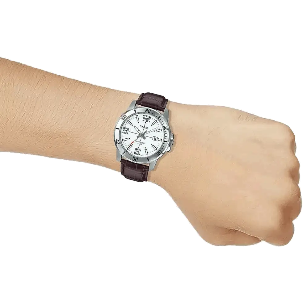 Casio A1372 Mtp-VD01L-7BVUDF Enticer Men