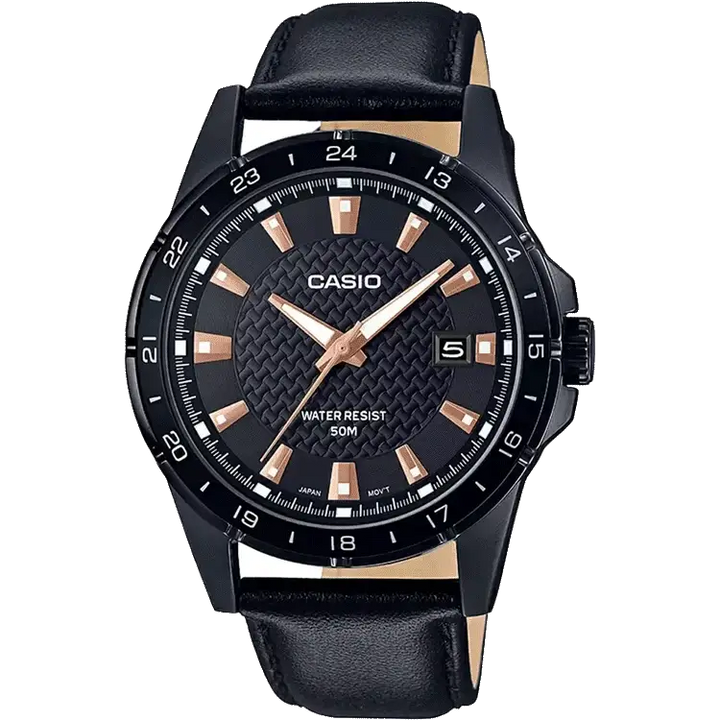 Casio A1636 MTP-1290BL-1A2VDF Enticer Men