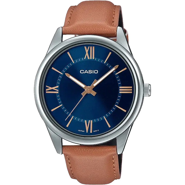 Casio A2037 MTP-V005L-2B5UDF Enticer Men