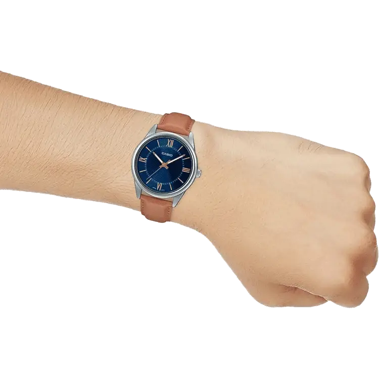 Casio A2037 MTP-V005L-2B5UDF Enticer Men