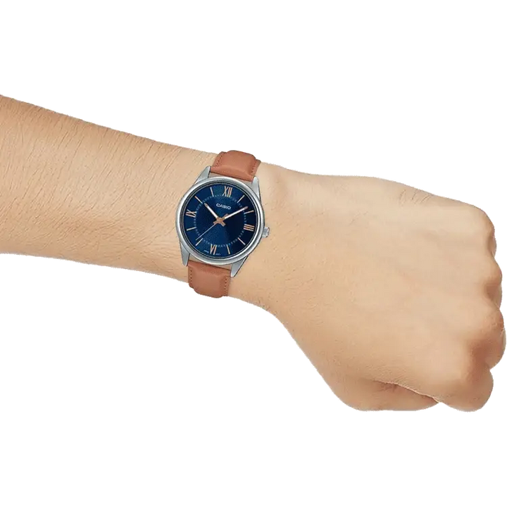 Casio A2037 MTP-V005L-2B5UDF Enticer Men