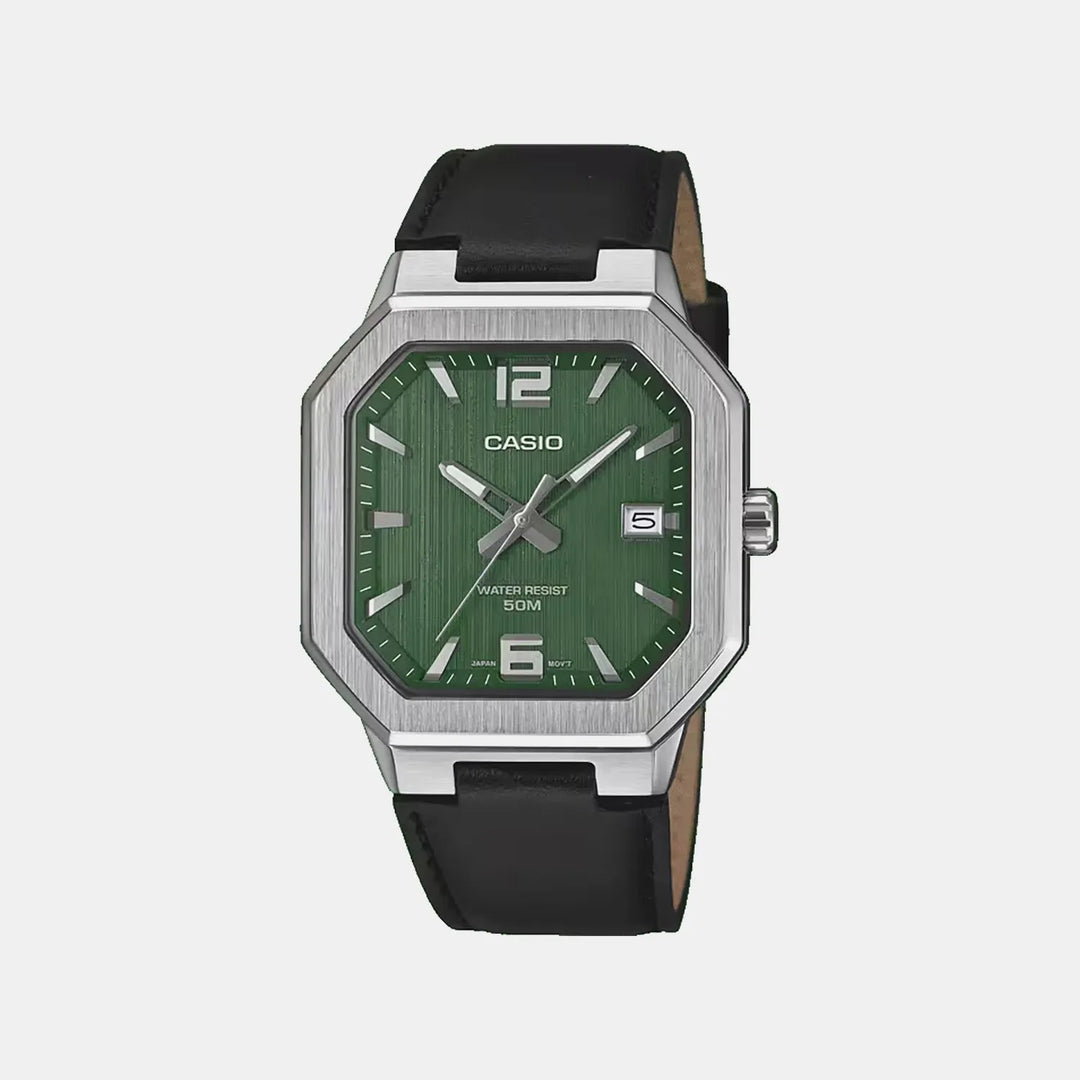 Casio A2528 Green Dial Men&