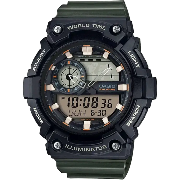 Casio AD225 AEQ-200W-3AVDF Youth