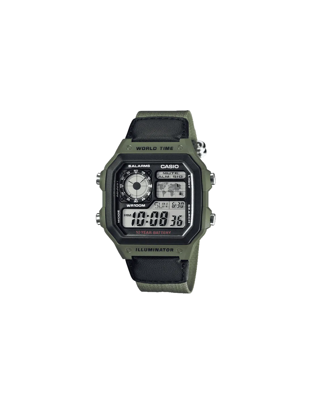 Casio AE-1200WHB-3BVDF Champagne Dial Women&