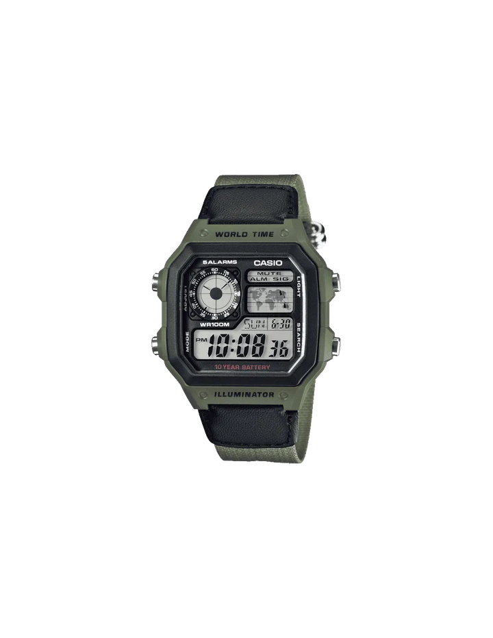 Casio AE-1200WHB-3BVDF Champagne Dial Women&