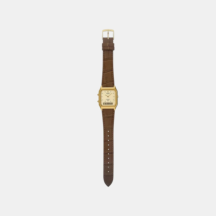 Casio Classics AQ-230EGL-9ADF Gold Dial Unisex Watch
